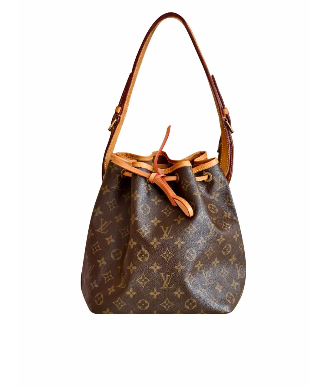 LOUIS VUITTON Коричневая сумка через плечо, фото 1