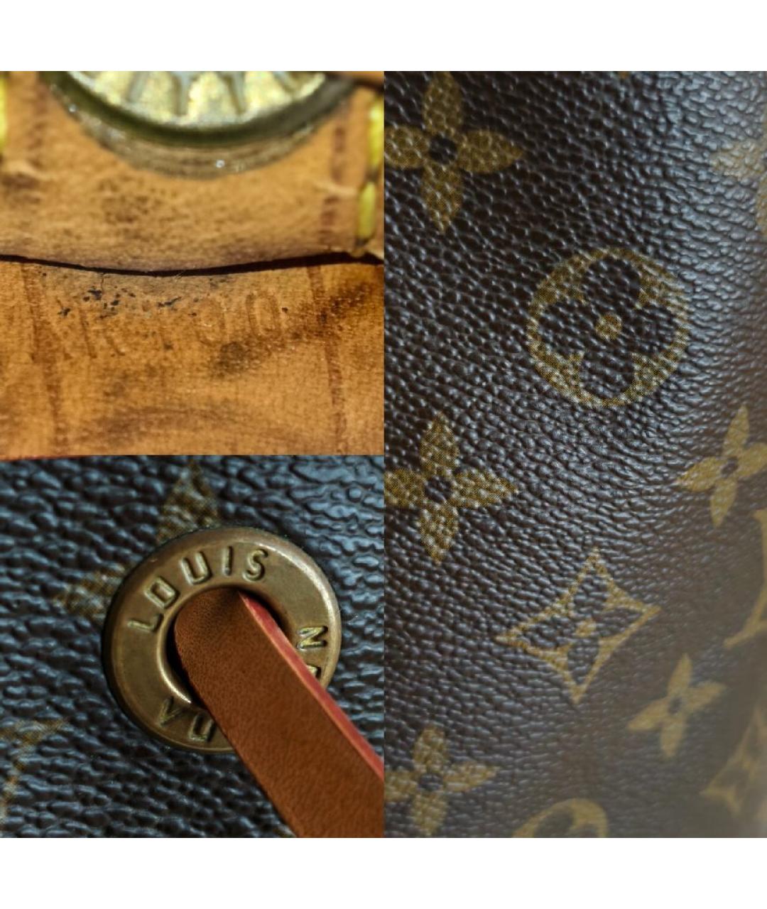 LOUIS VUITTON Коричневая сумка через плечо, фото 5