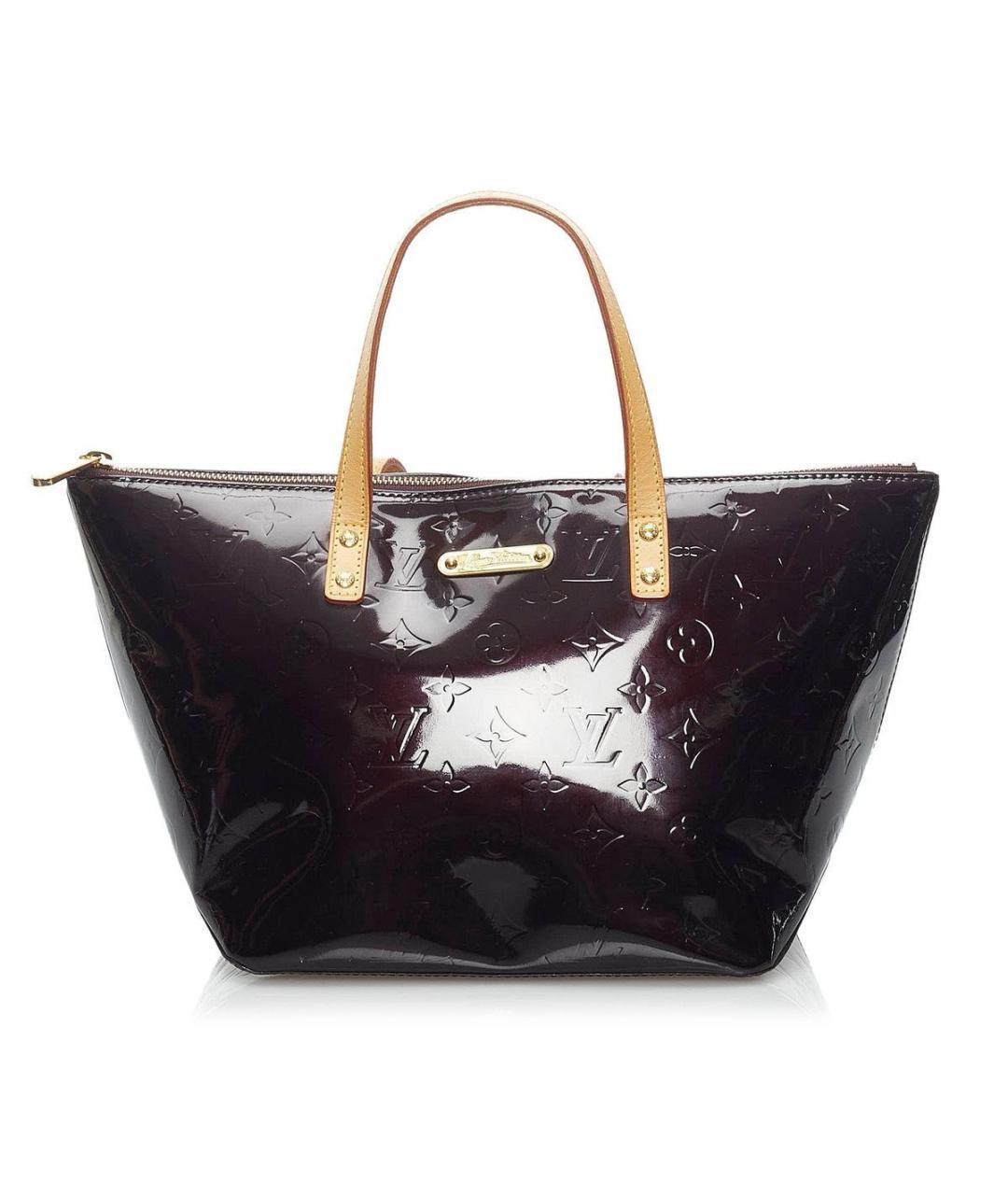 LOUIS VUITTON Бордовая сумка с короткими ручками, фото 1