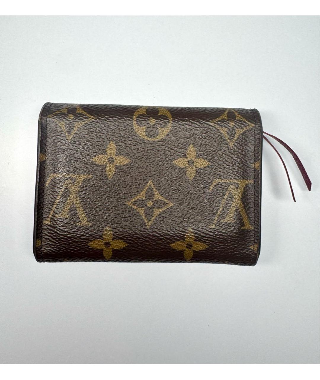 LOUIS VUITTON Коричневый кошелек, фото 3
