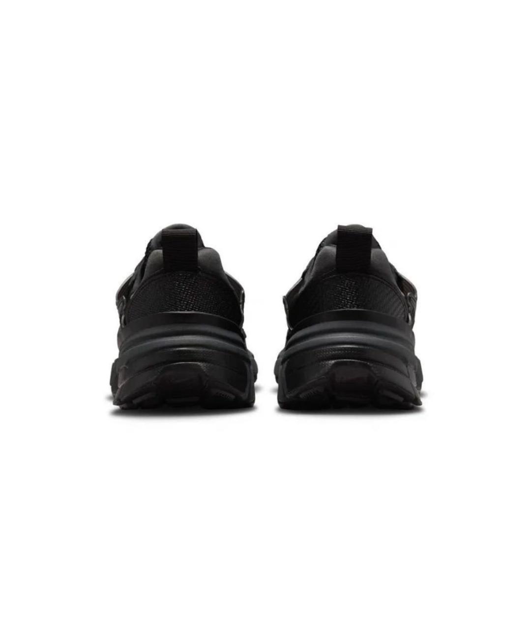NIKE Черные текстильные низкие кроссовки / кеды, фото 4