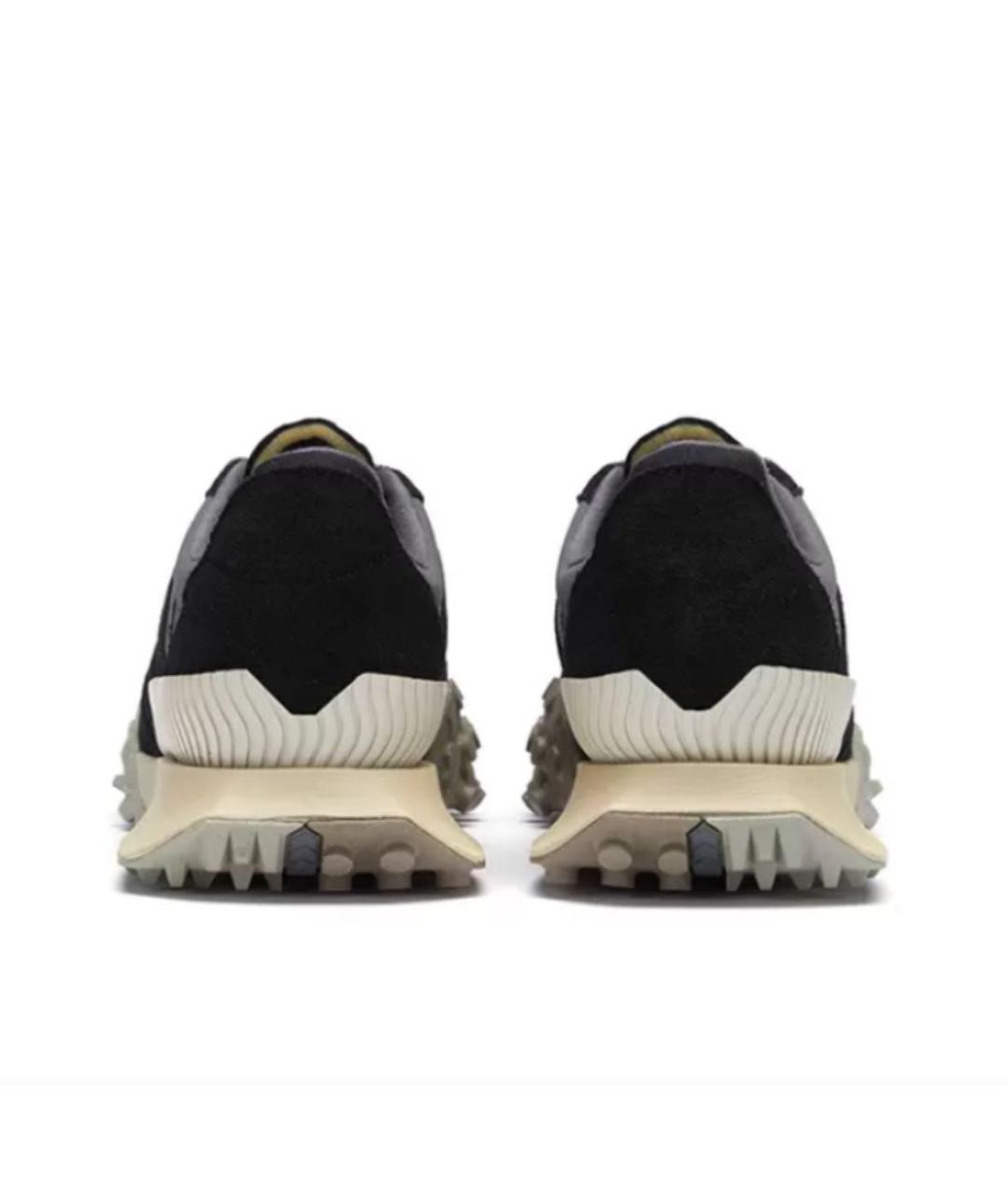 NEW BALANCE Черные замшевые низкие кроссовки / кеды, фото 4
