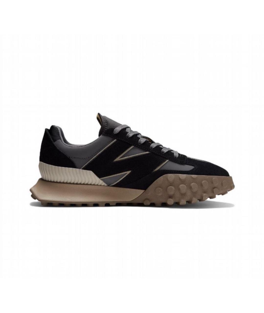 NEW BALANCE Черные замшевые низкие кроссовки / кеды, фото 9