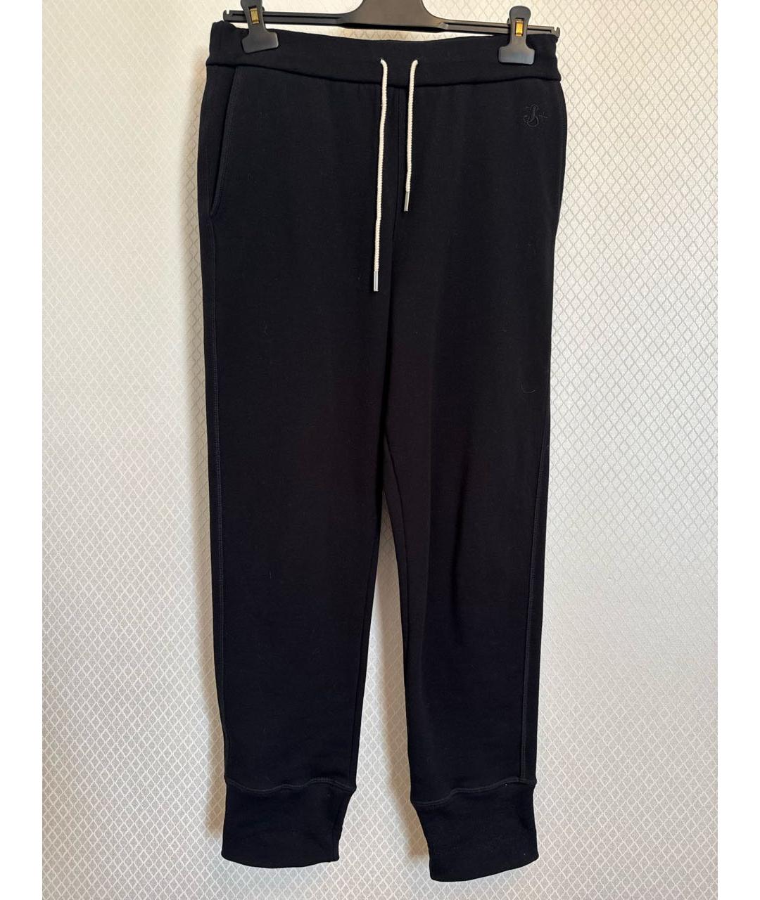 JIL SANDER Синий хлопковый костюм с брюками, фото 2