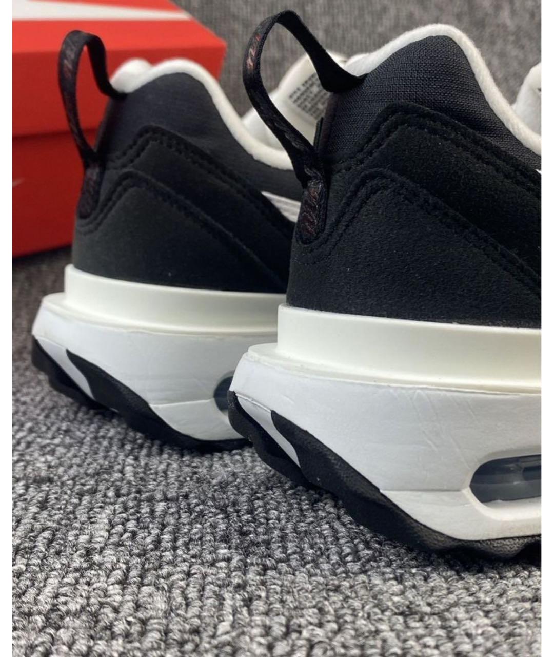 NIKE Черные текстильные низкие кроссовки / кеды, фото 7