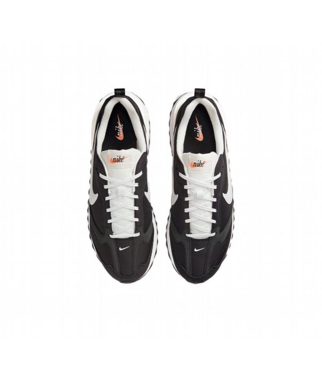 NIKE Черные текстильные низкие кроссовки / кеды, фото 3