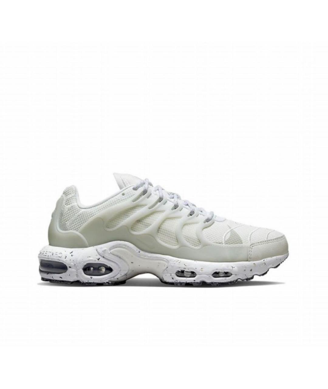 NIKE Белые текстильные низкие кроссовки / кеды, фото 9