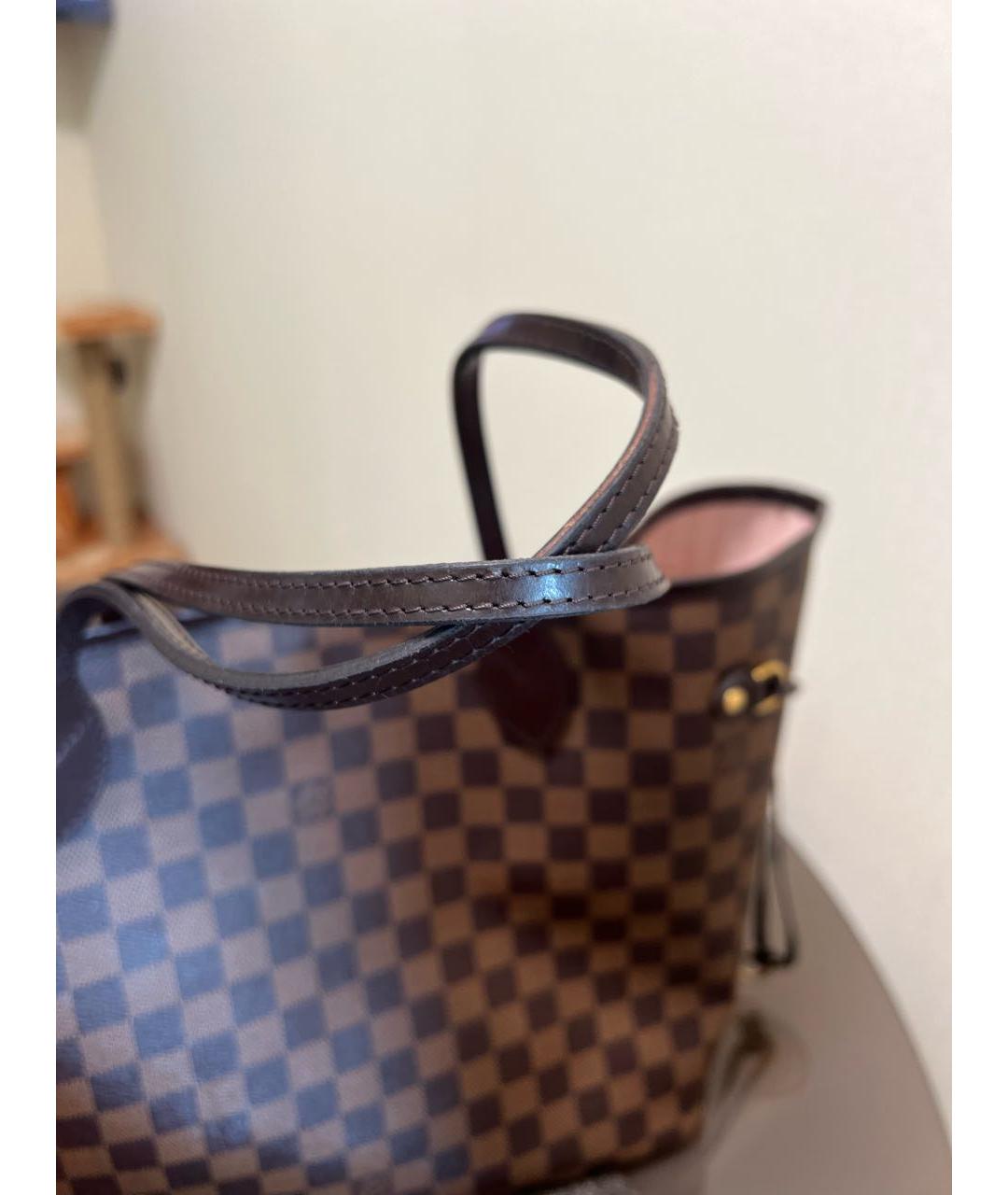 LOUIS VUITTON Коричневая сумка тоут, фото 6