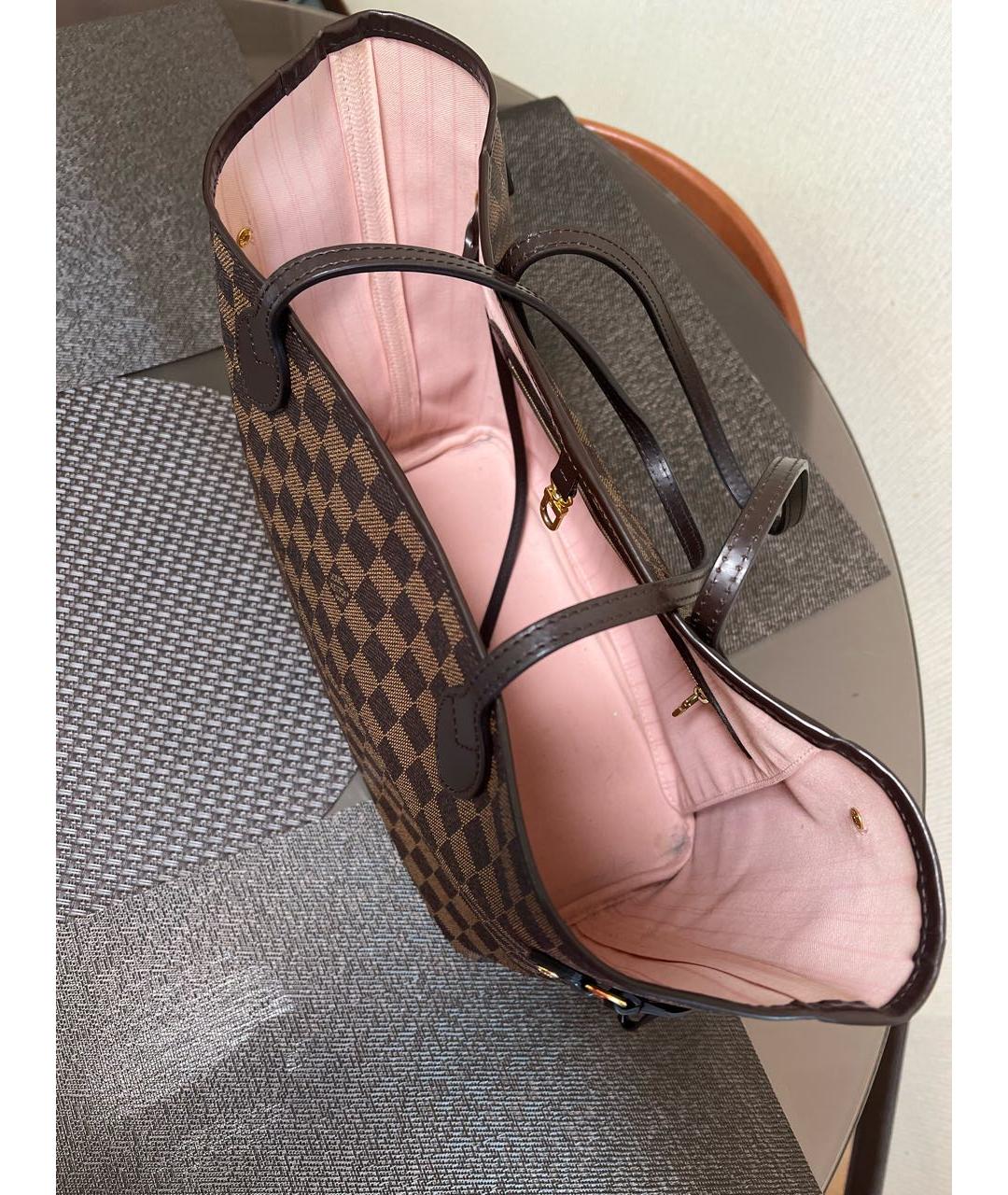 LOUIS VUITTON Коричневая сумка тоут, фото 4