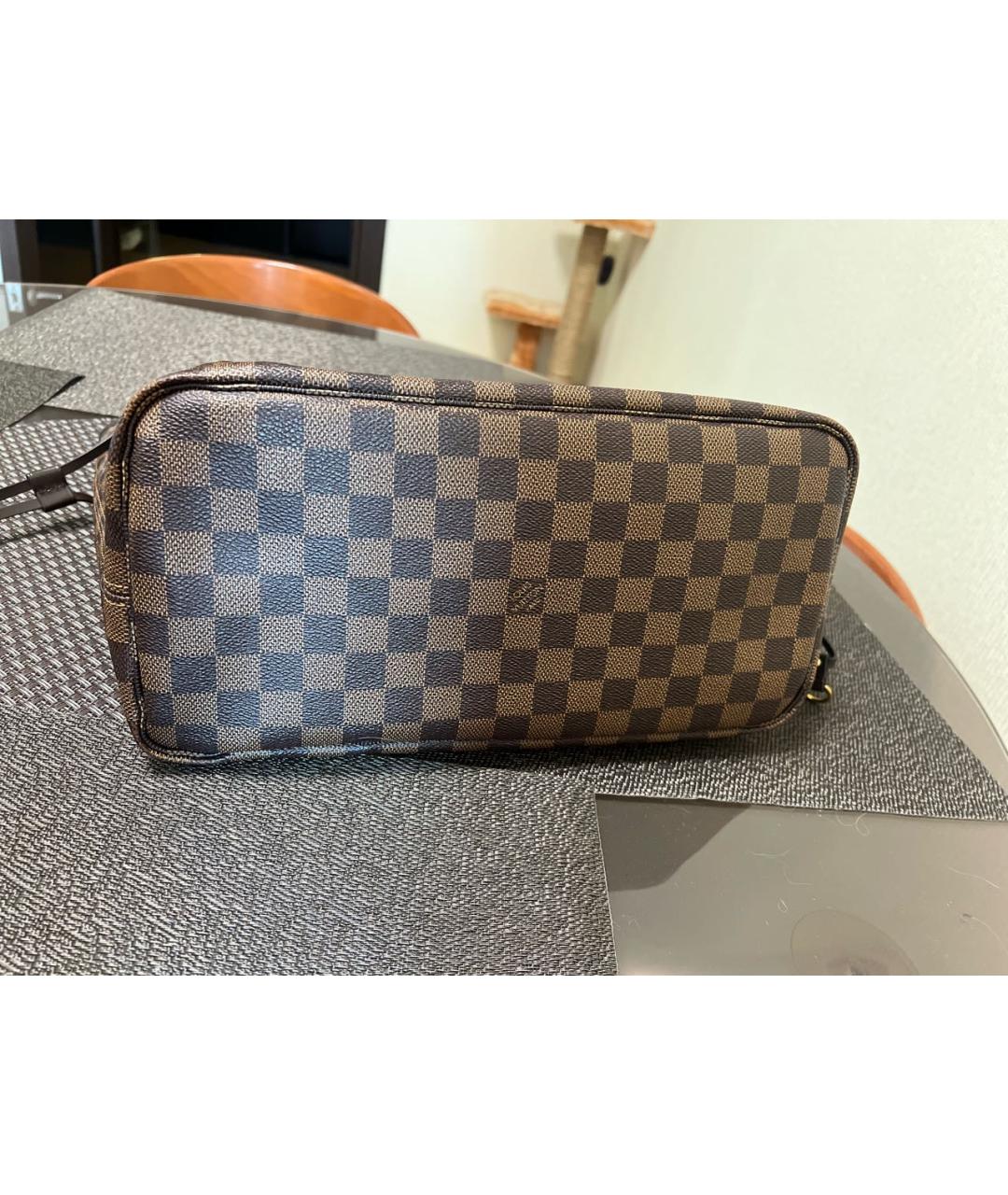LOUIS VUITTON Коричневая сумка тоут, фото 8