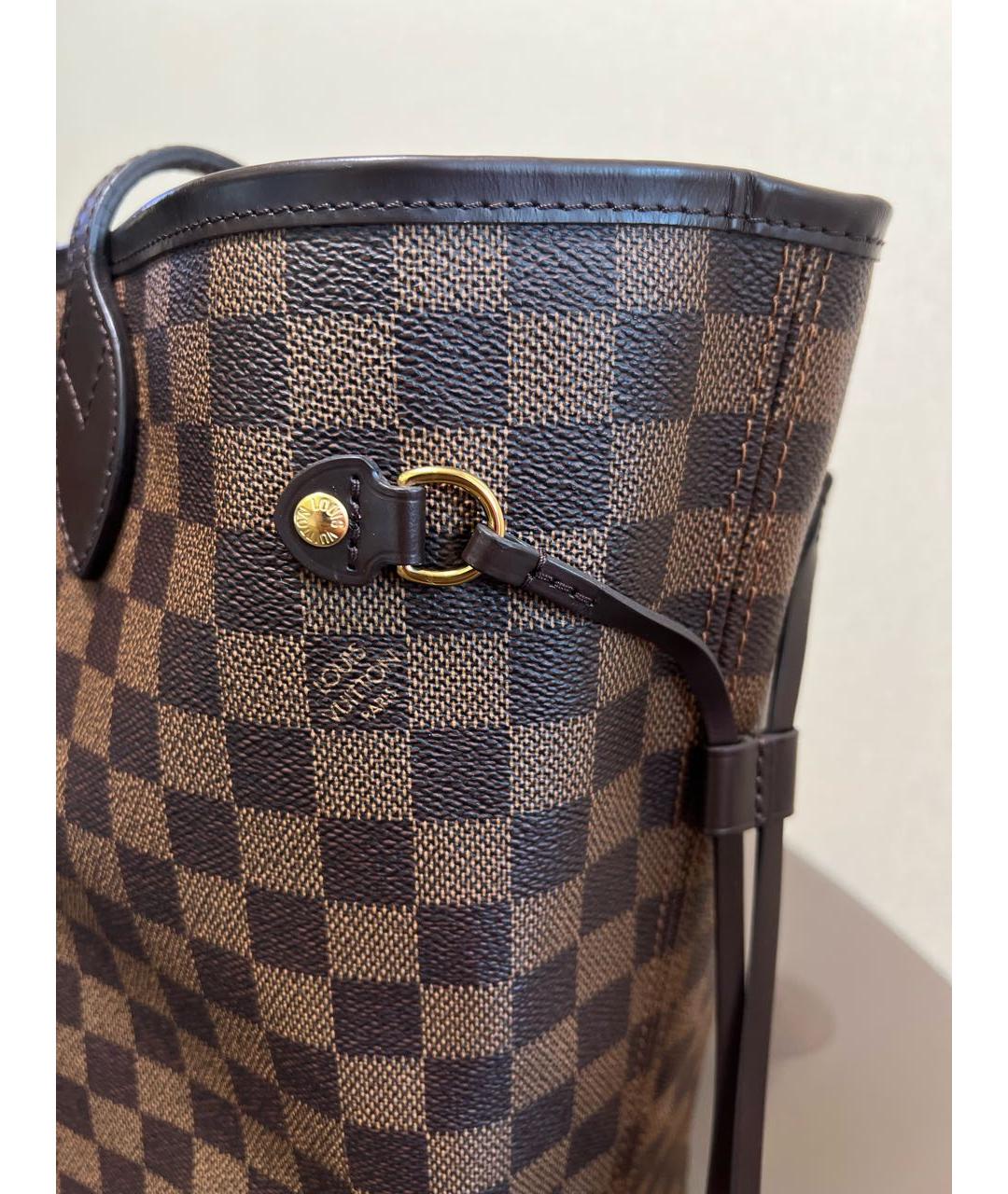 LOUIS VUITTON Коричневая сумка тоут, фото 5