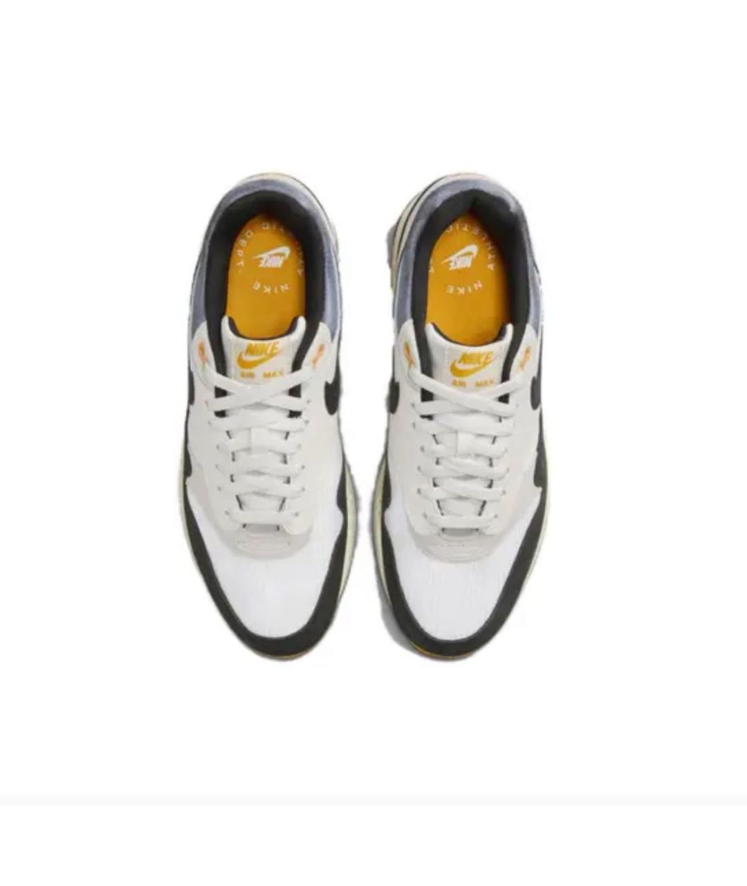 NIKE Белые кожаные низкие кроссовки / кеды, фото 3