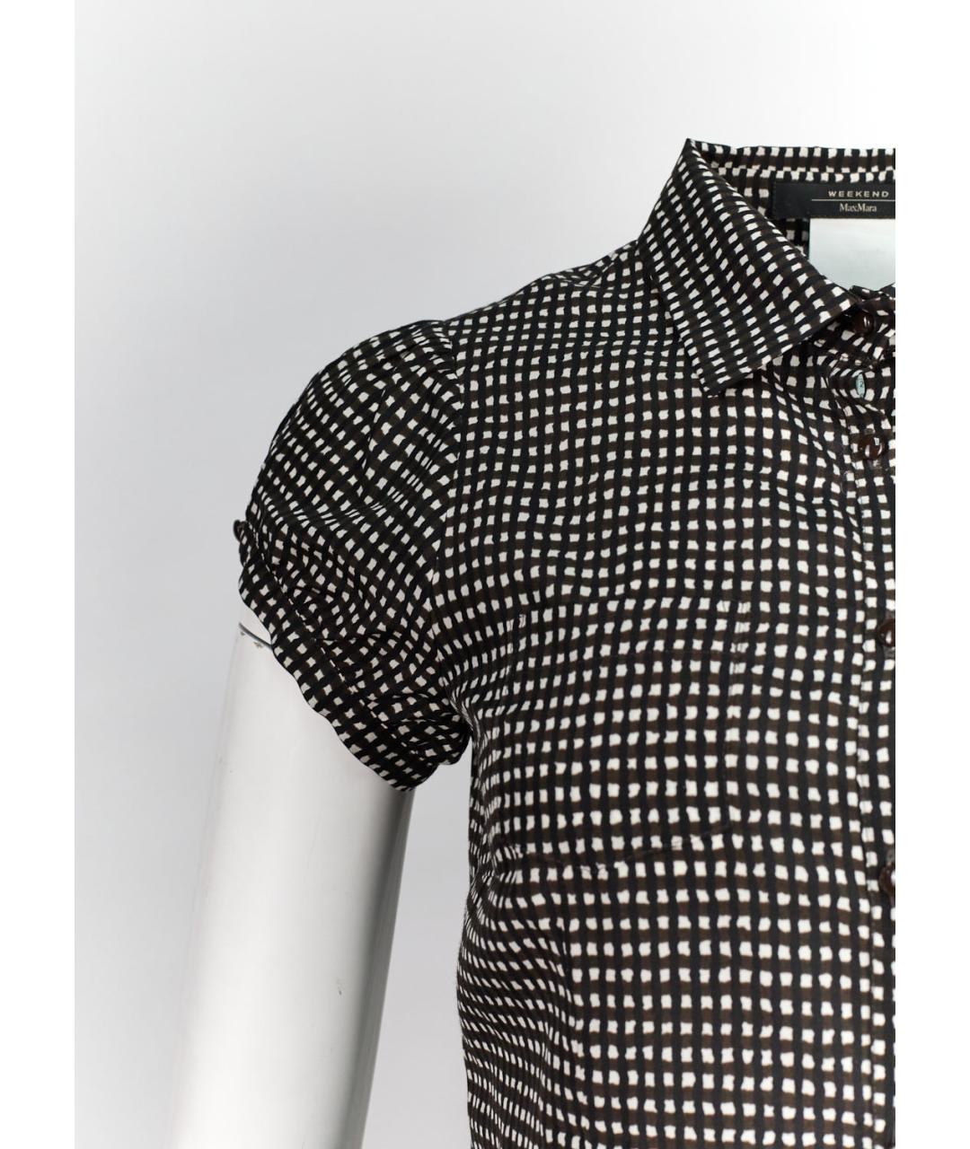 MAX MARA Мульти шелковая блузы, фото 2