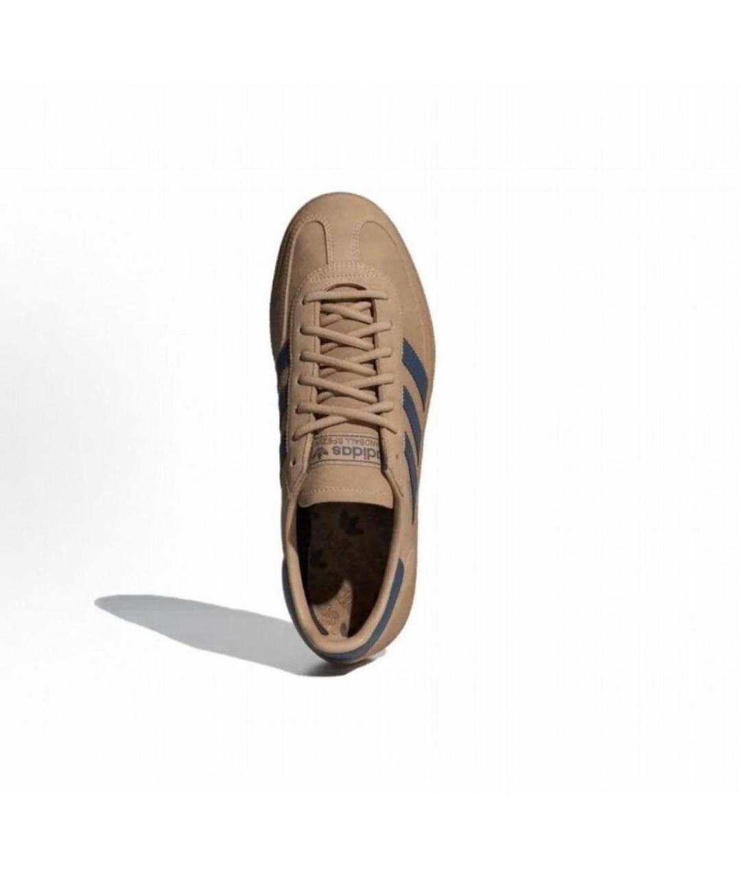 ADIDAS Коричневые замшевые кроссовки, фото 3