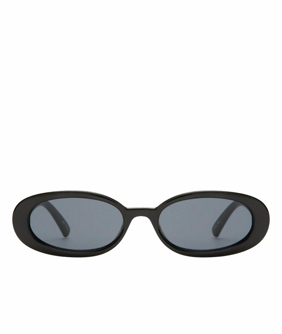 LE SPECS Черные пластиковые солнцезащитные очки, фото 1