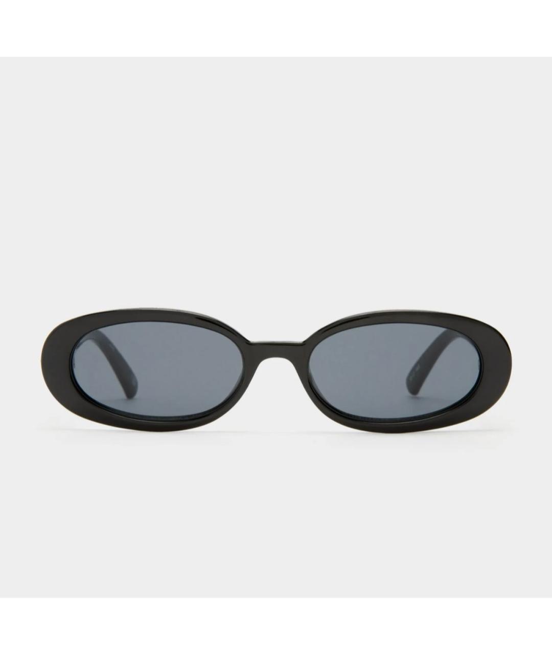 LE SPECS Черные пластиковые солнцезащитные очки, фото 6
