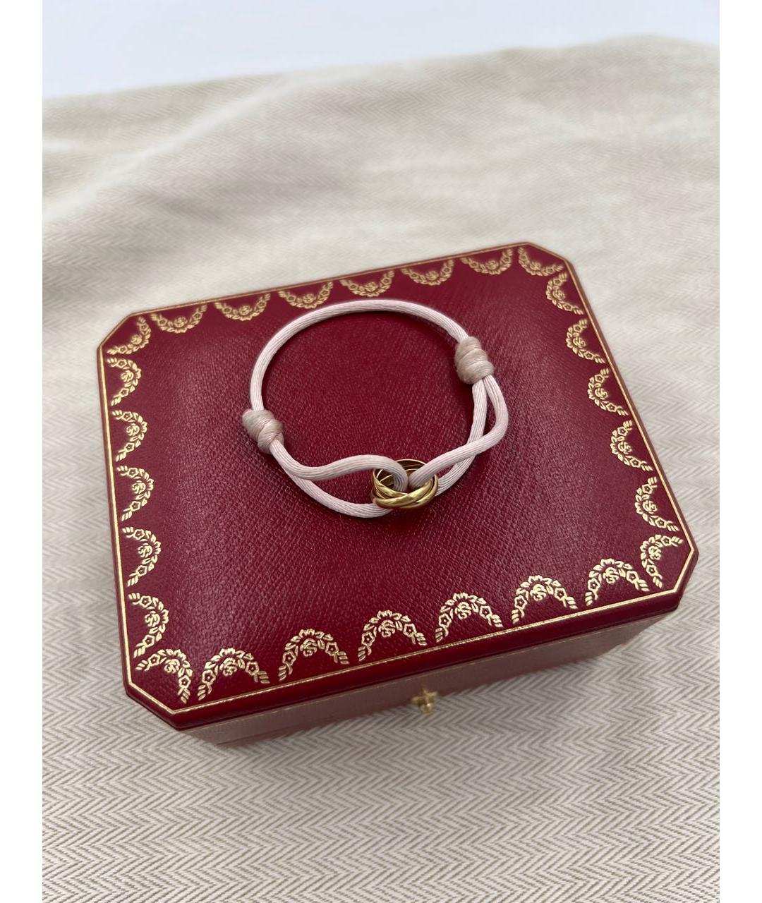 CARTIER Розовый браслет из желтого золота, фото 2