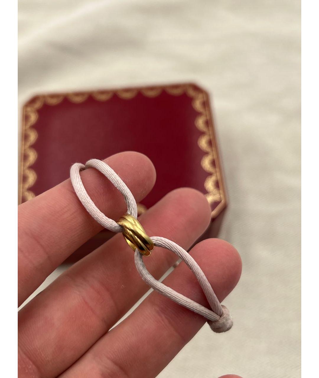 CARTIER Розовый браслет из желтого золота, фото 4