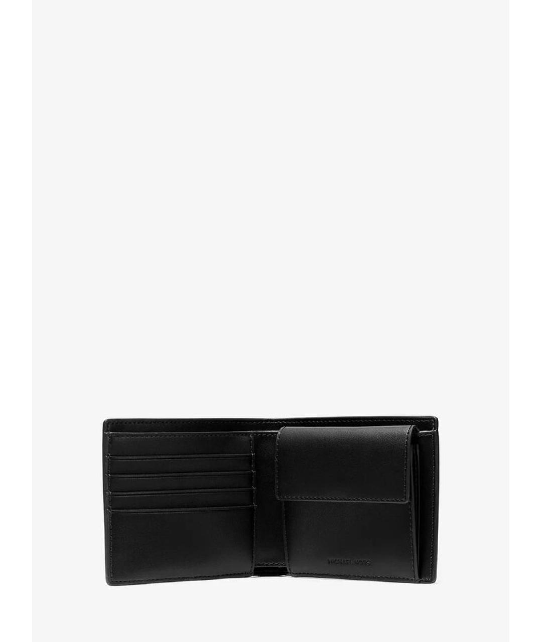 MICHAEL KORS Черный кошелек из искусственной кожи, фото 2