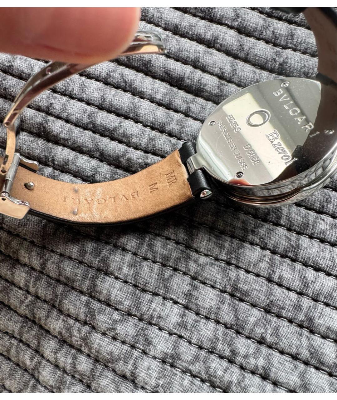 BVLGARI Черные часы, фото 4