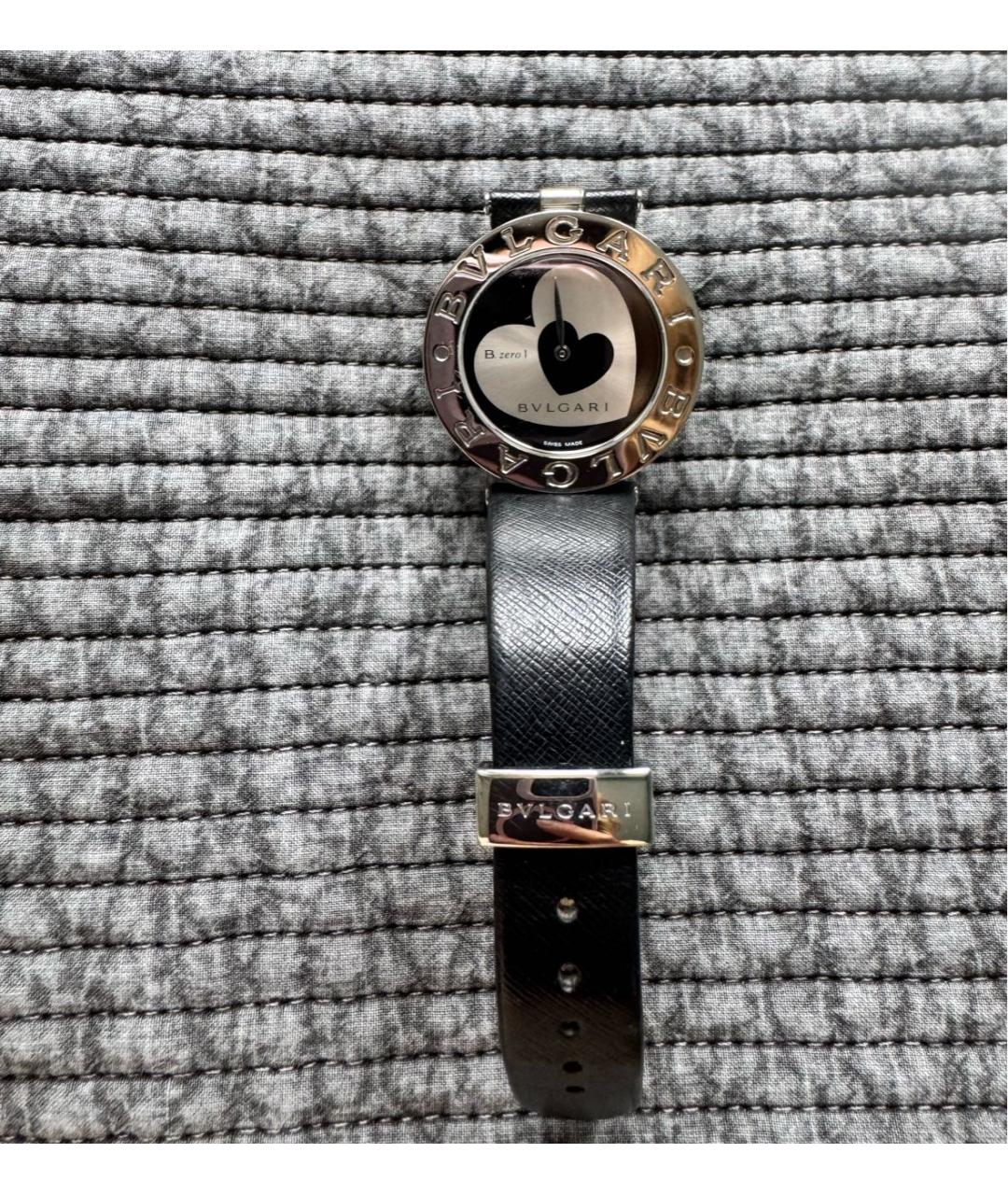 BVLGARI Черные часы, фото 2