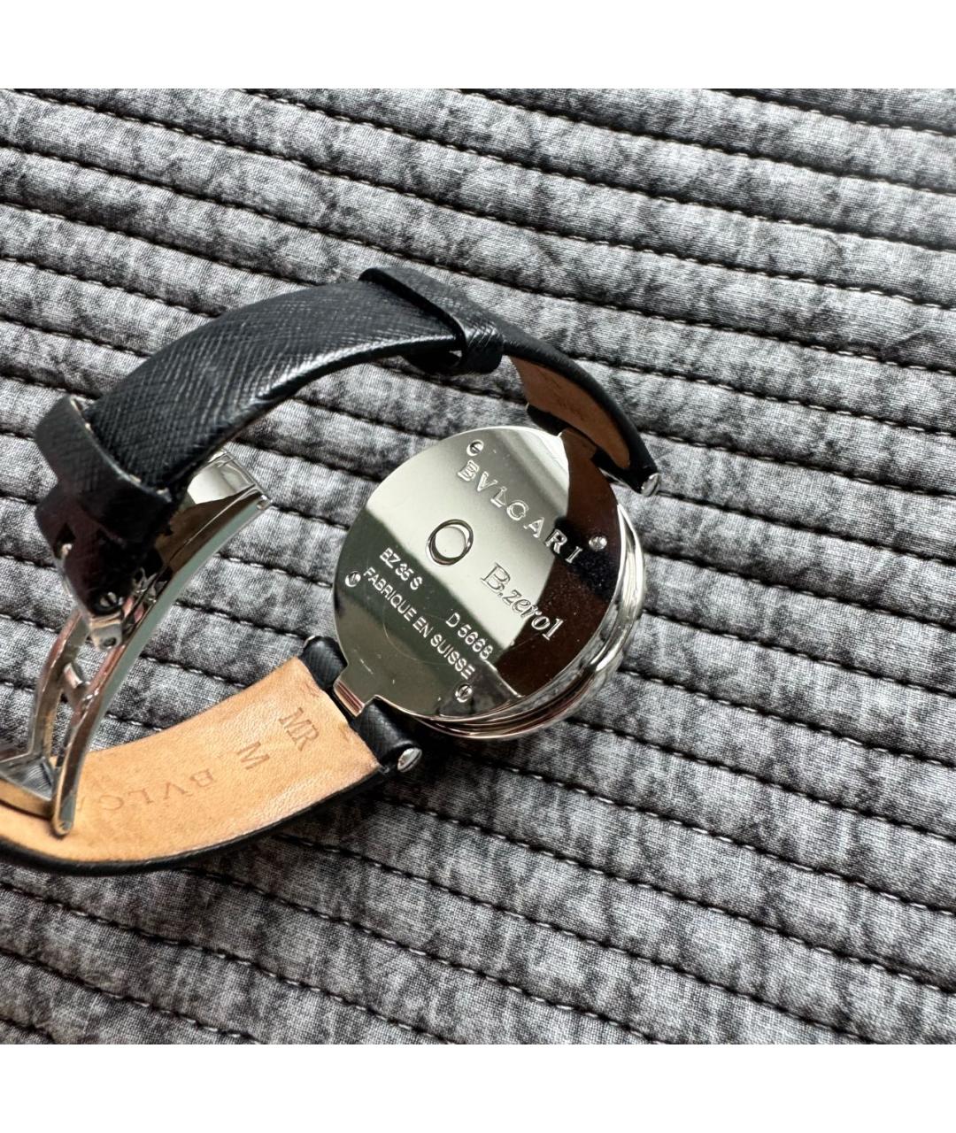 BVLGARI Черные часы, фото 3