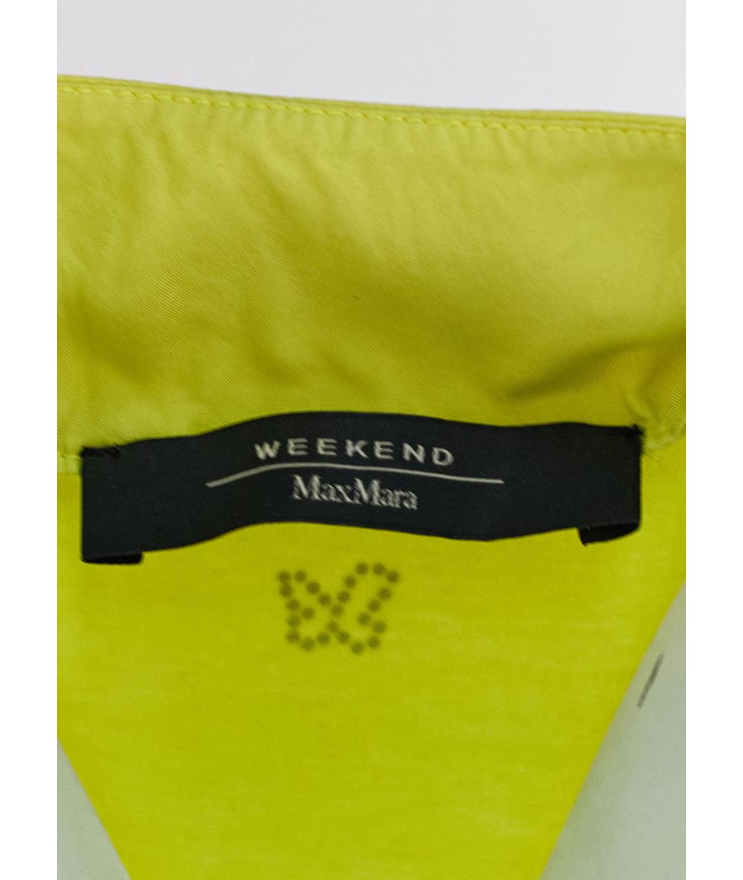 WEEKEND MAX MARA Желтая блузы, фото 3