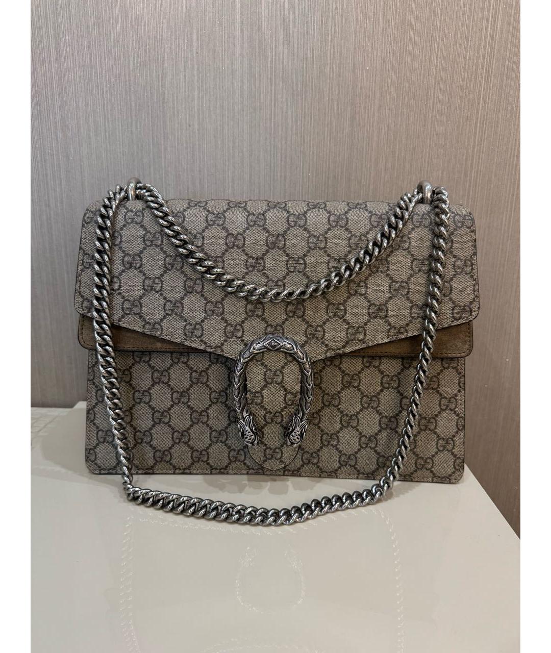 GUCCI Бежевая сумка через плечо, фото 6