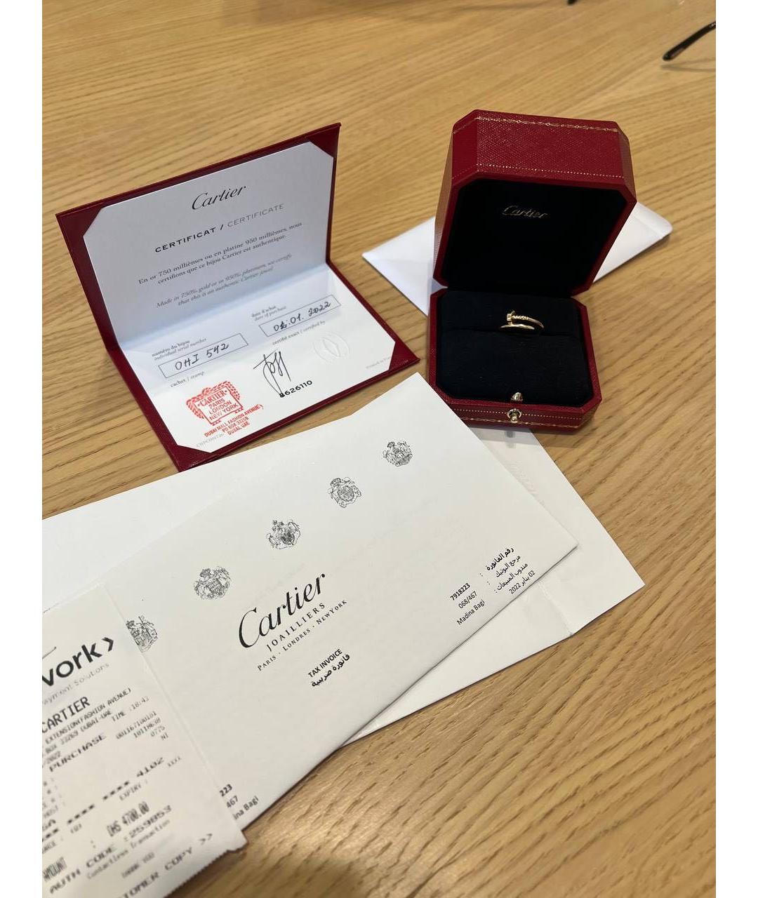 CARTIER Золотое кольцо из желтого золота, фото 5