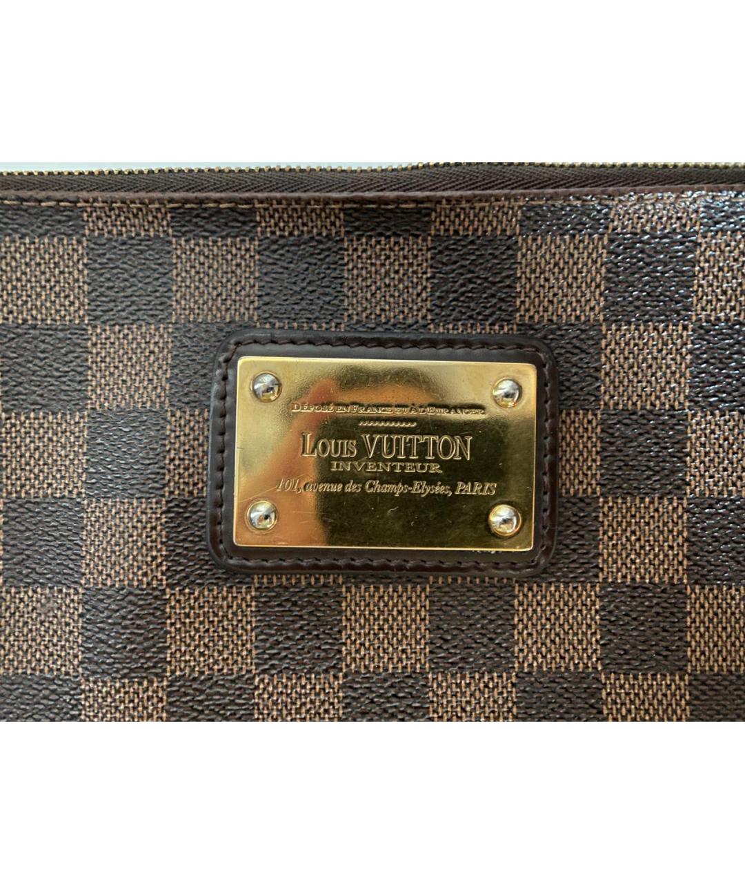 LOUIS VUITTON Коричневая сумка через плечо, фото 5