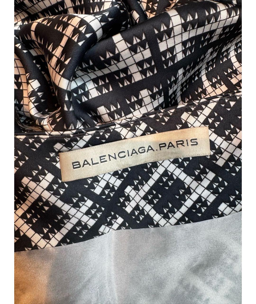 BALENCIAGA Мульти полиэстеровая блузы, фото 3