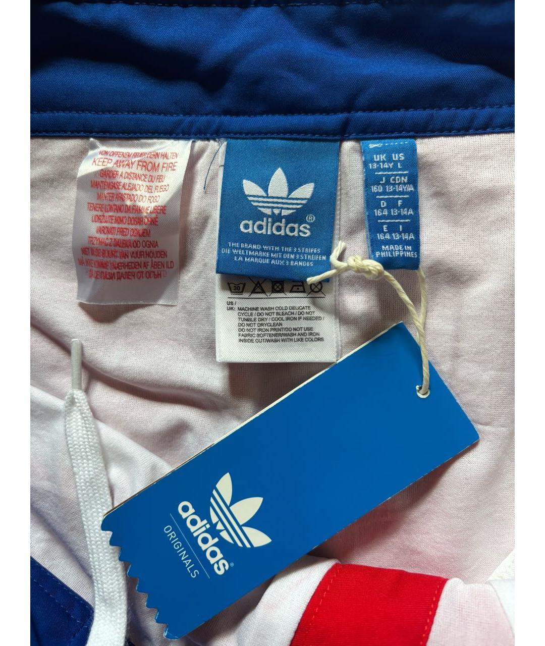 ADIDAS Красные полиэстеровые детские шорты, фото 3