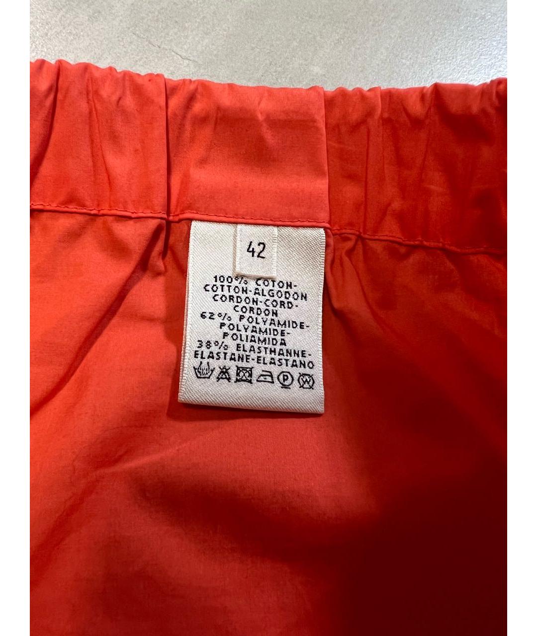 HERMES Оранжевое хлопковые шорты, фото 3