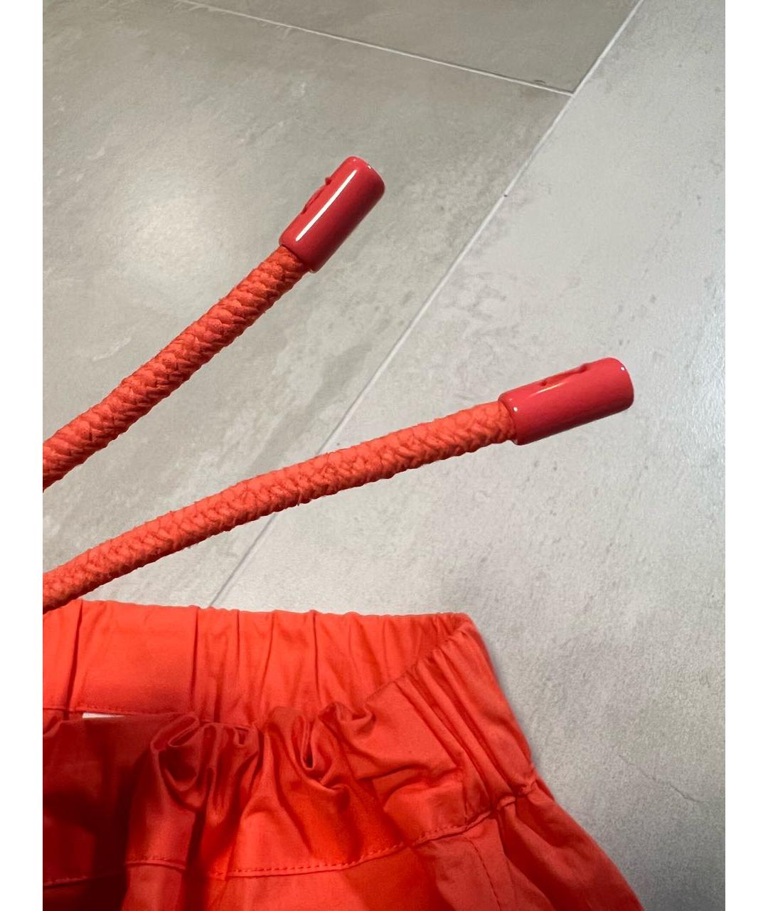 HERMES Оранжевое хлопковые шорты, фото 4