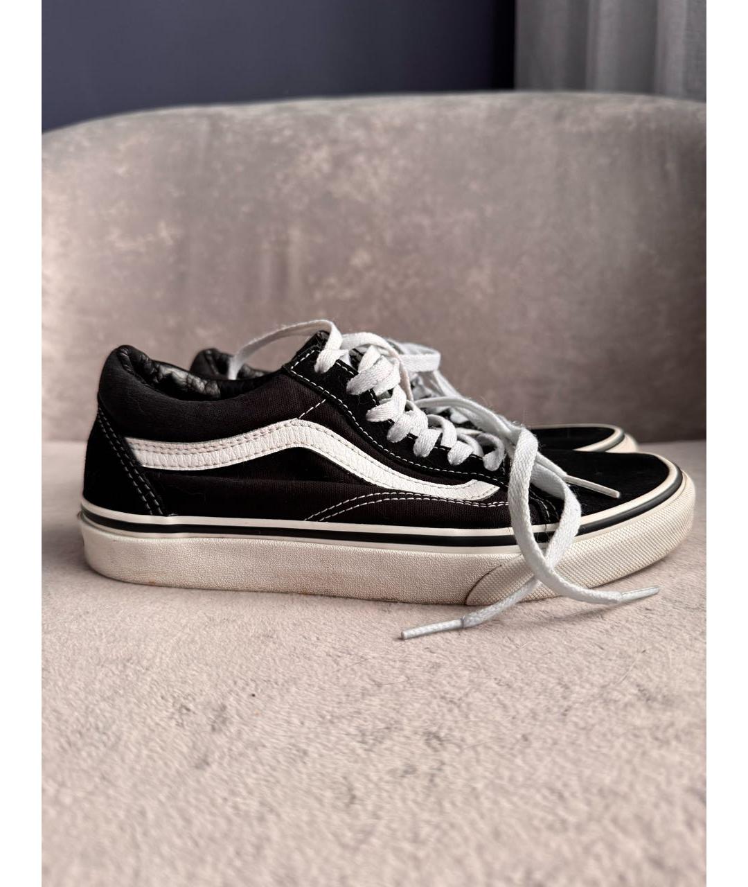 VANS Черные текстильные кеды, фото 2