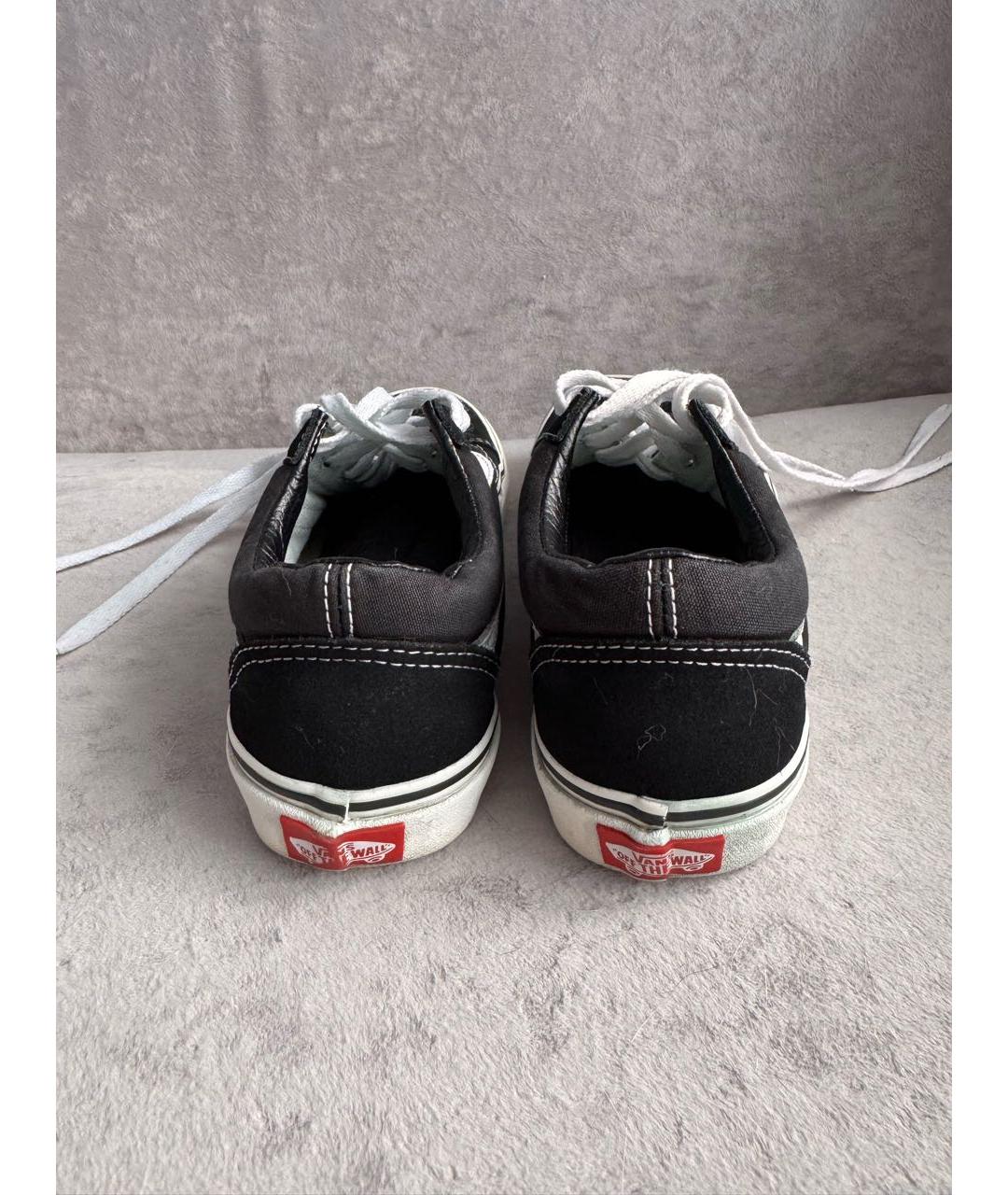 VANS Черные текстильные кеды, фото 4