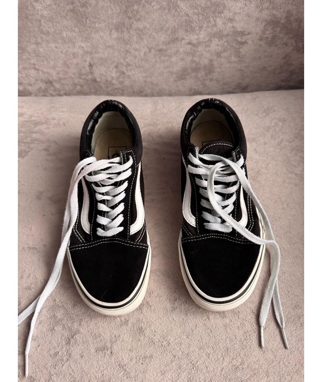 VANS Черные текстильные кеды, фото 7