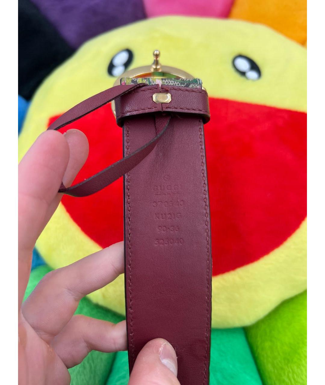 GUCCI Мульти кожаный ремень, фото 4