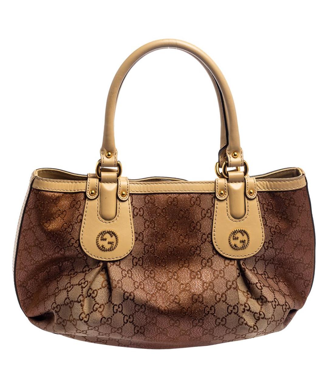 GUCCI Бежевая сумка тоут, фото 1
