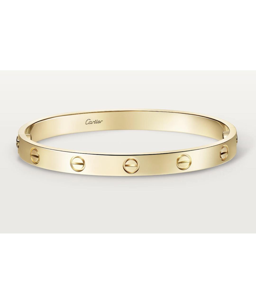 CARTIER Золотой браслет из желтого золота, фото 6