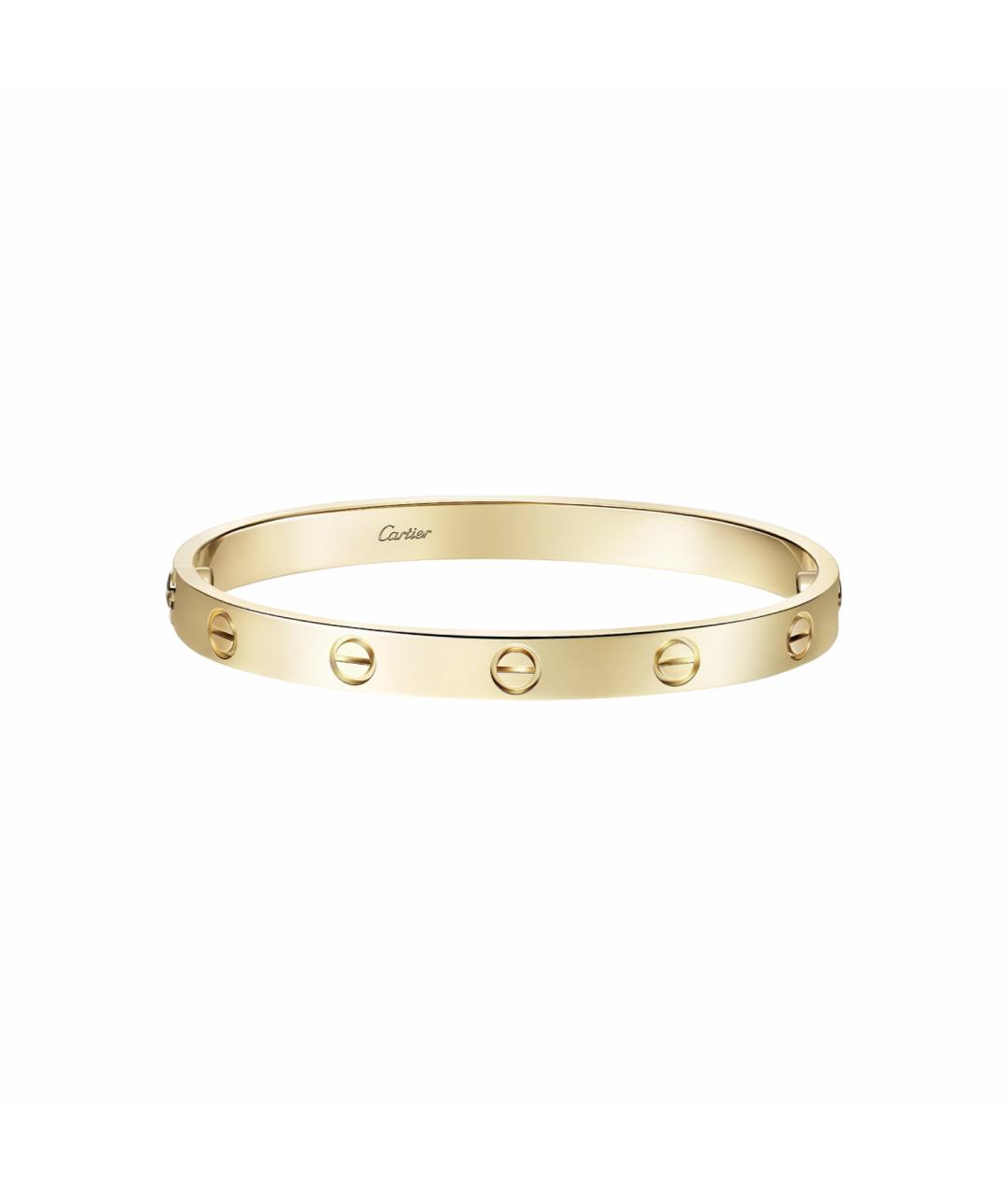 CARTIER Золотой браслет из желтого золота, фото 1