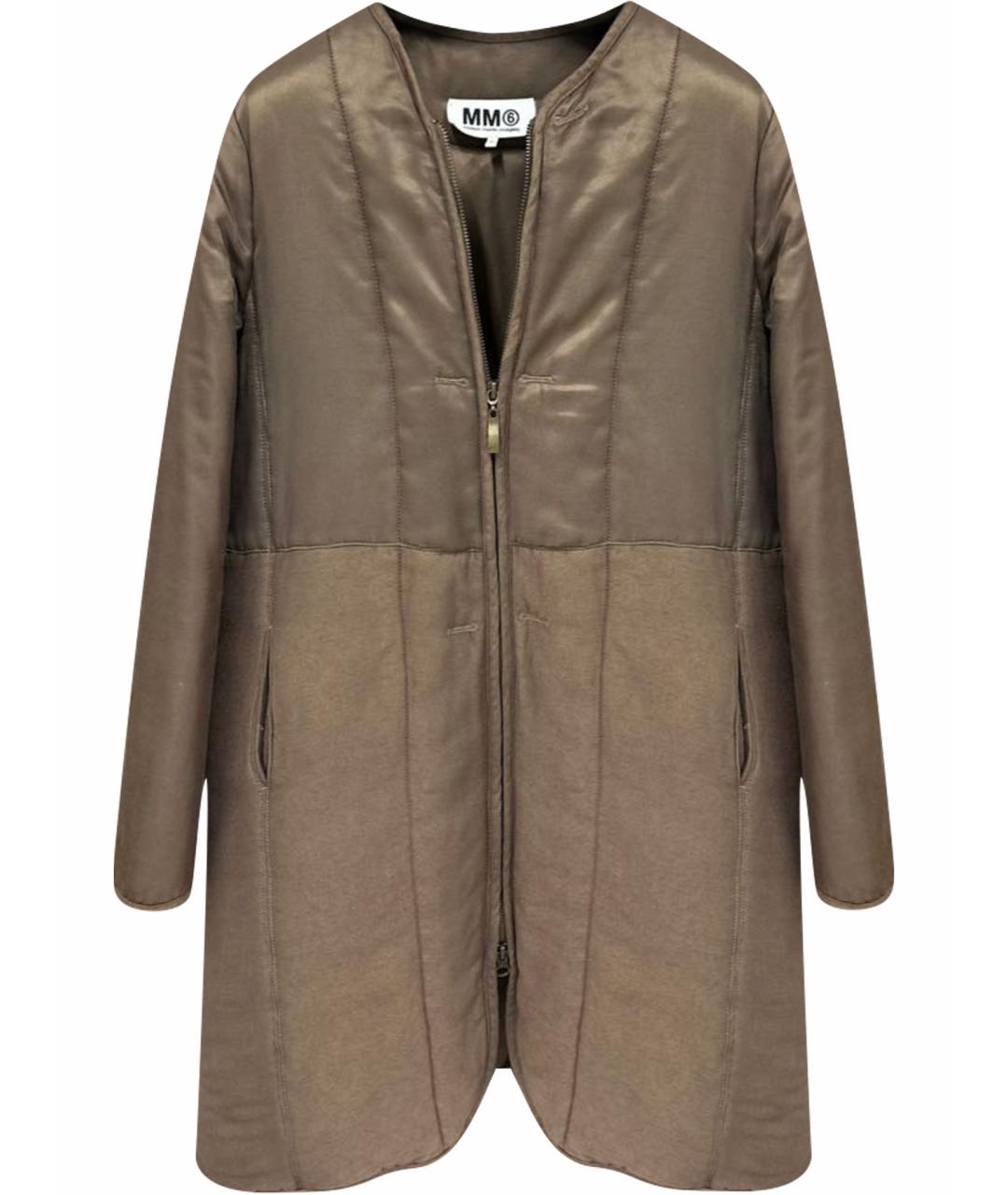 MM6 MAISON MARGIELA Коричневая куртка, фото 1