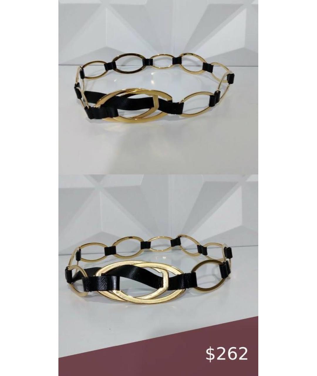GUCCI Черный кожаный ремень, фото 4