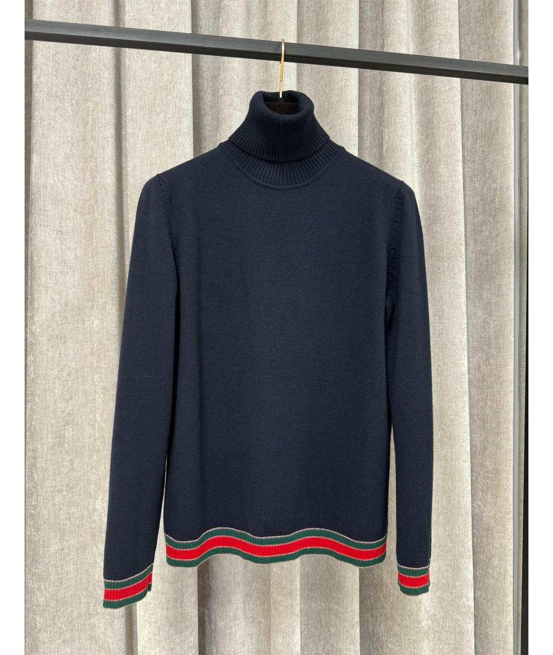 GUCCI Черная водолазка, фото 2
