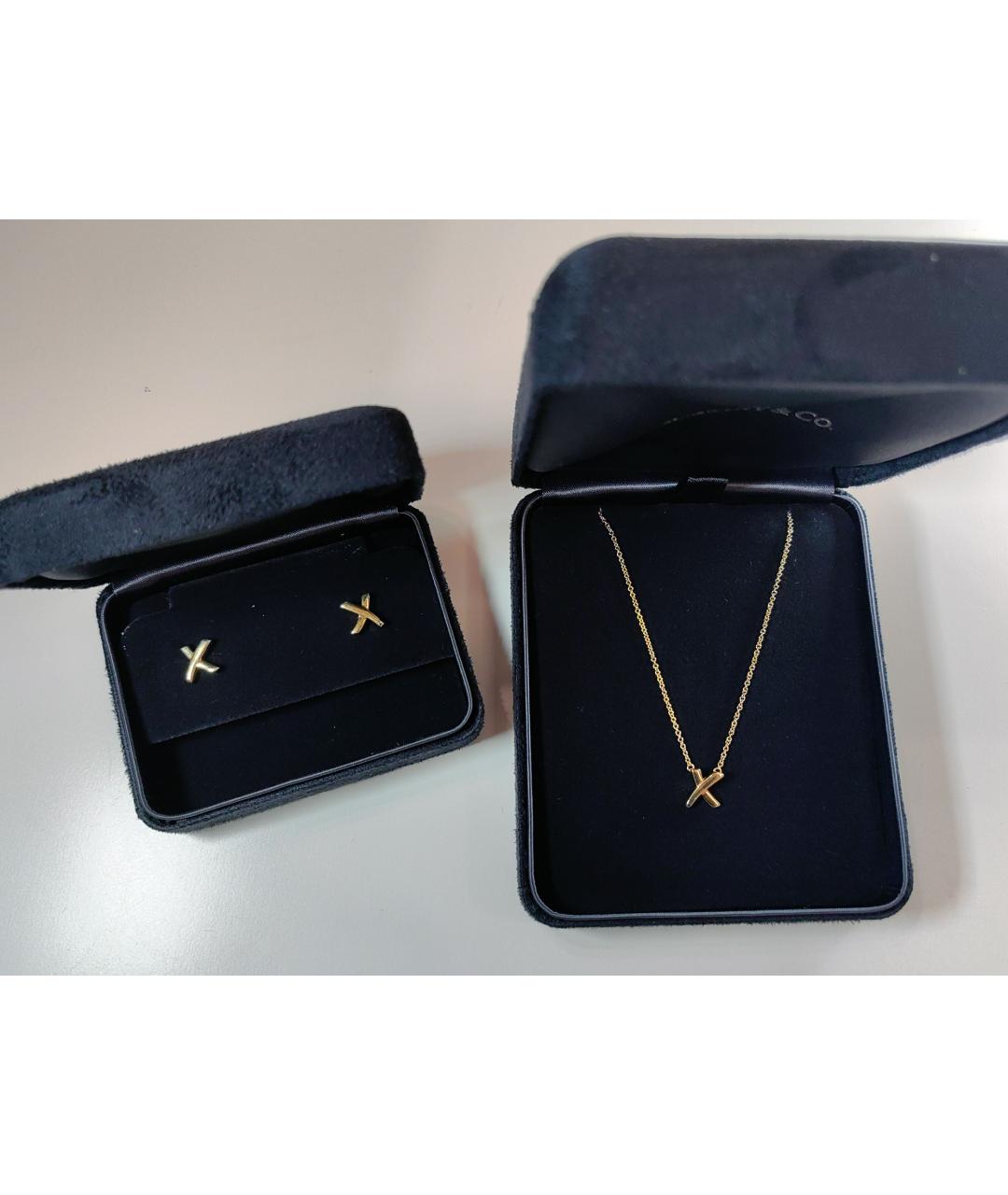 TIFFANY&CO Золотой комплект из желтого золота, фото 9