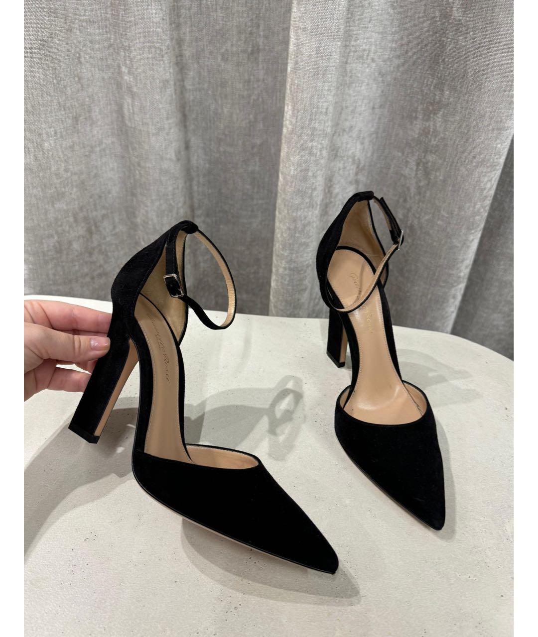 GIANVITO ROSSI Черные туфли, фото 3
