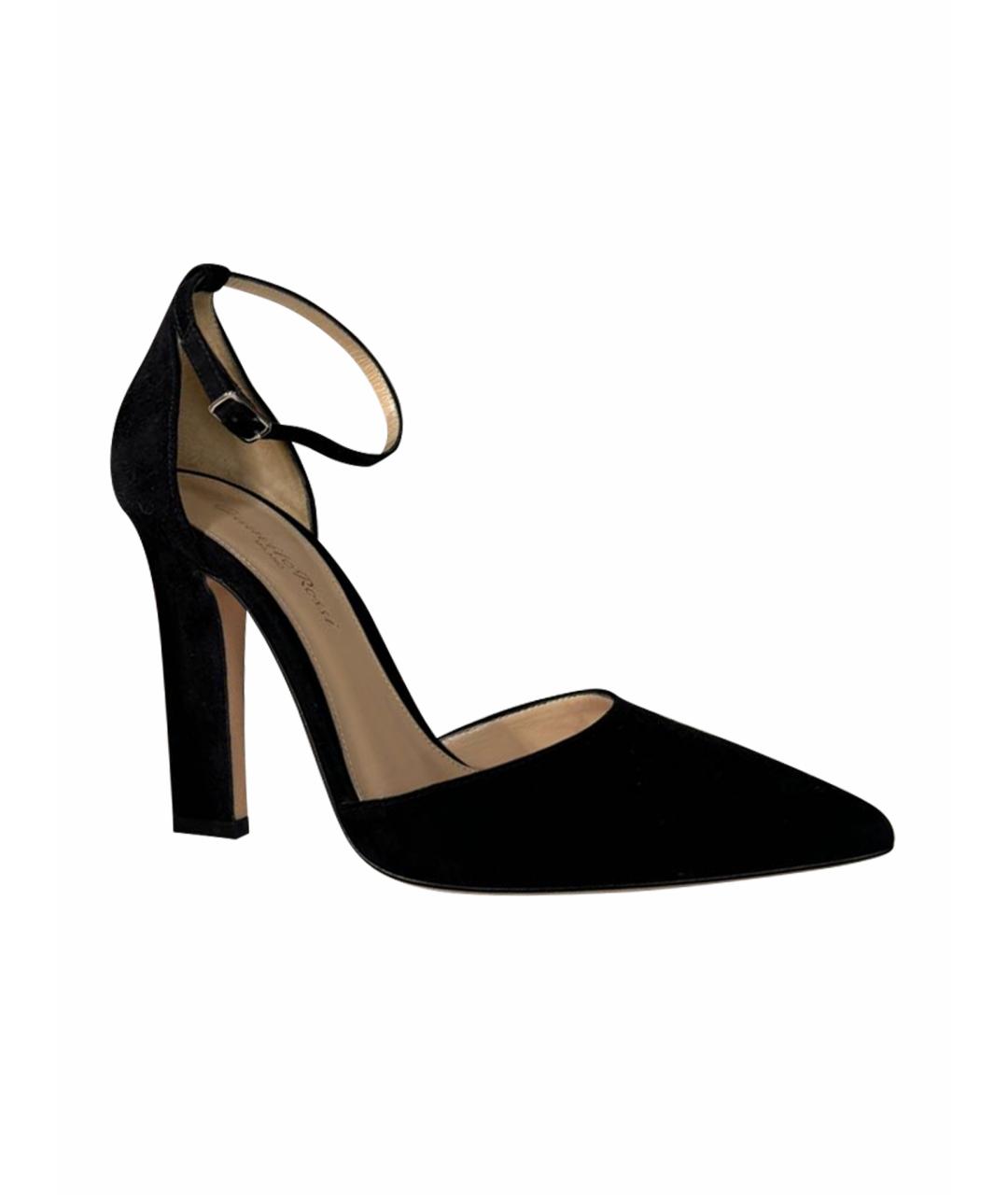 GIANVITO ROSSI Черные туфли, фото 1