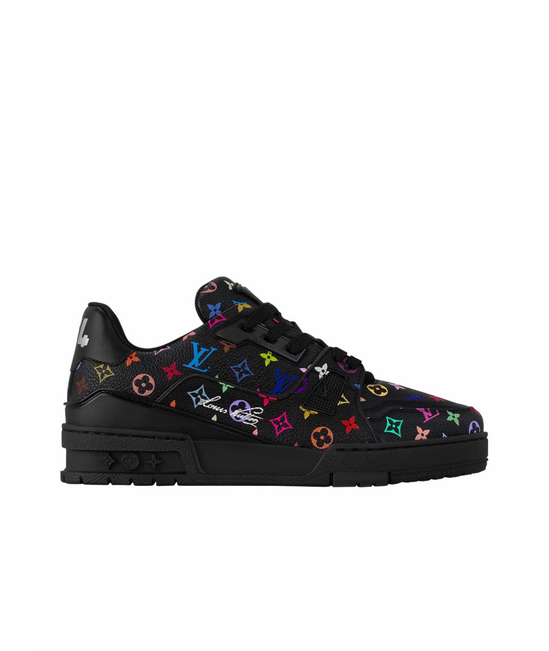 LOUIS VUITTON Черные кеды, фото 1