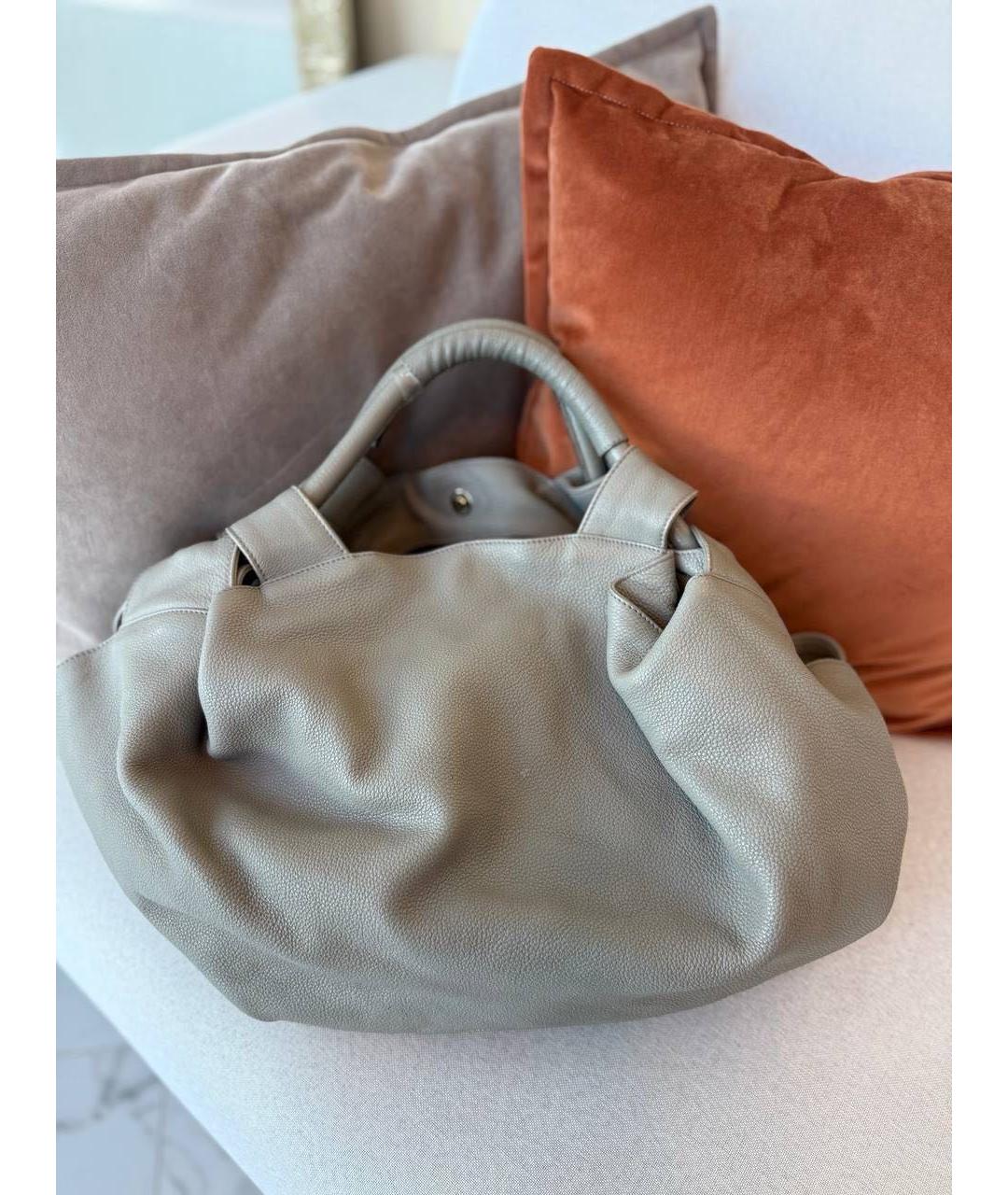 LOEWE Серая сумка тоут, фото 2