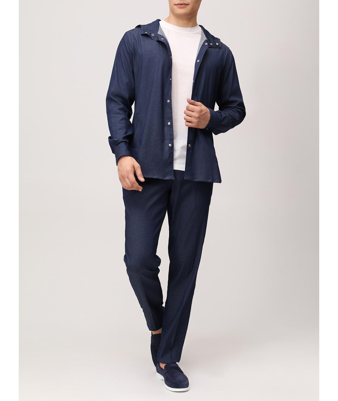 KITON Белая хлопковая футболка, фото 2